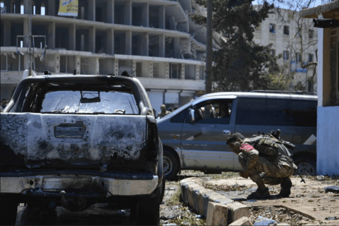 Twin blasts tear through Syria’s Afrin, killing at least&nbsp;nine