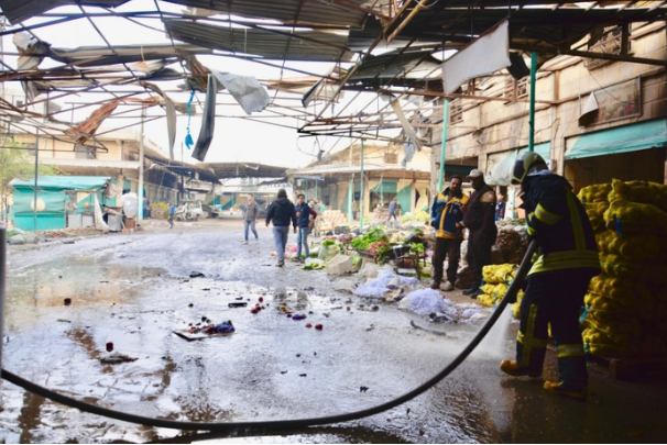 Car bomb kills at least nine people, including civilians, in Syria’s Afrin