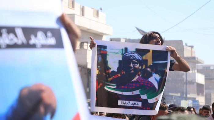 Syria: Assassination of activist in northwestern city fuels anger at Turkish-backed&nbsp;rebels