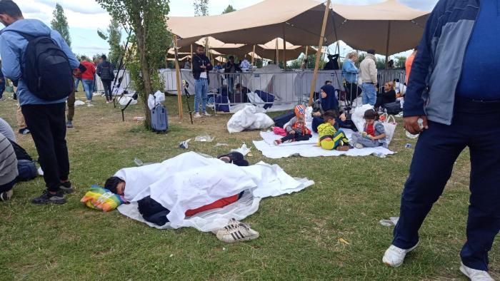 Refugees protest against delayed applications in the&nbsp;Netherlands